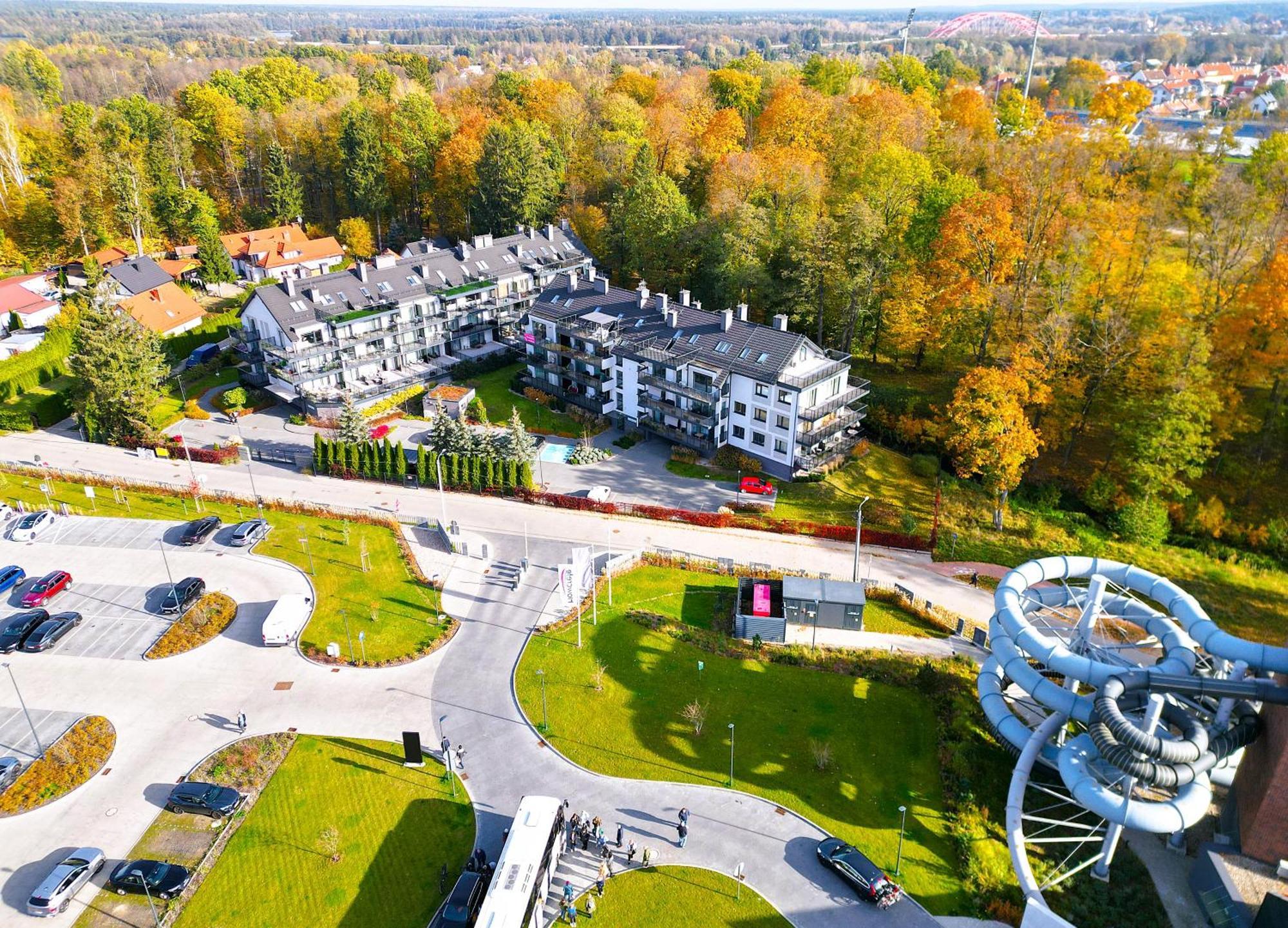 Lake Apart Ostroda - Widok, Przy Plazy, Aquapark, Parking Podziemny, Winda, Netflix Bagian luar foto