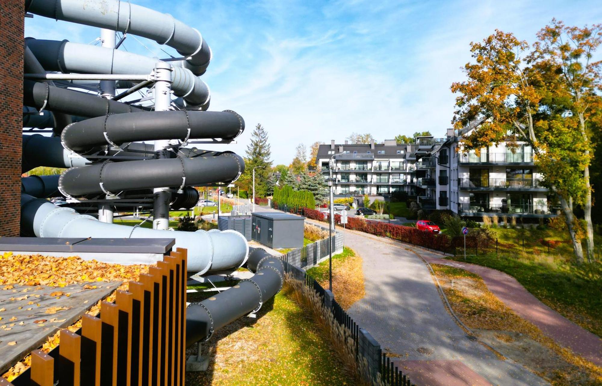 Lake Apart Ostroda - Widok, Przy Plazy, Aquapark, Parking Podziemny, Winda, Netflix Bagian luar foto