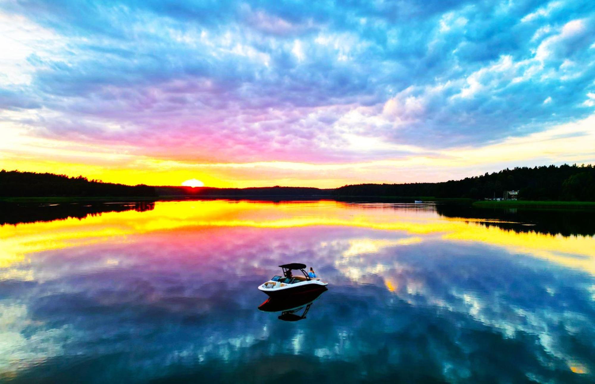 Lake Apart Ostroda - Widok, Przy Plazy, Aquapark, Parking Podziemny, Winda, Netflix Bagian luar foto