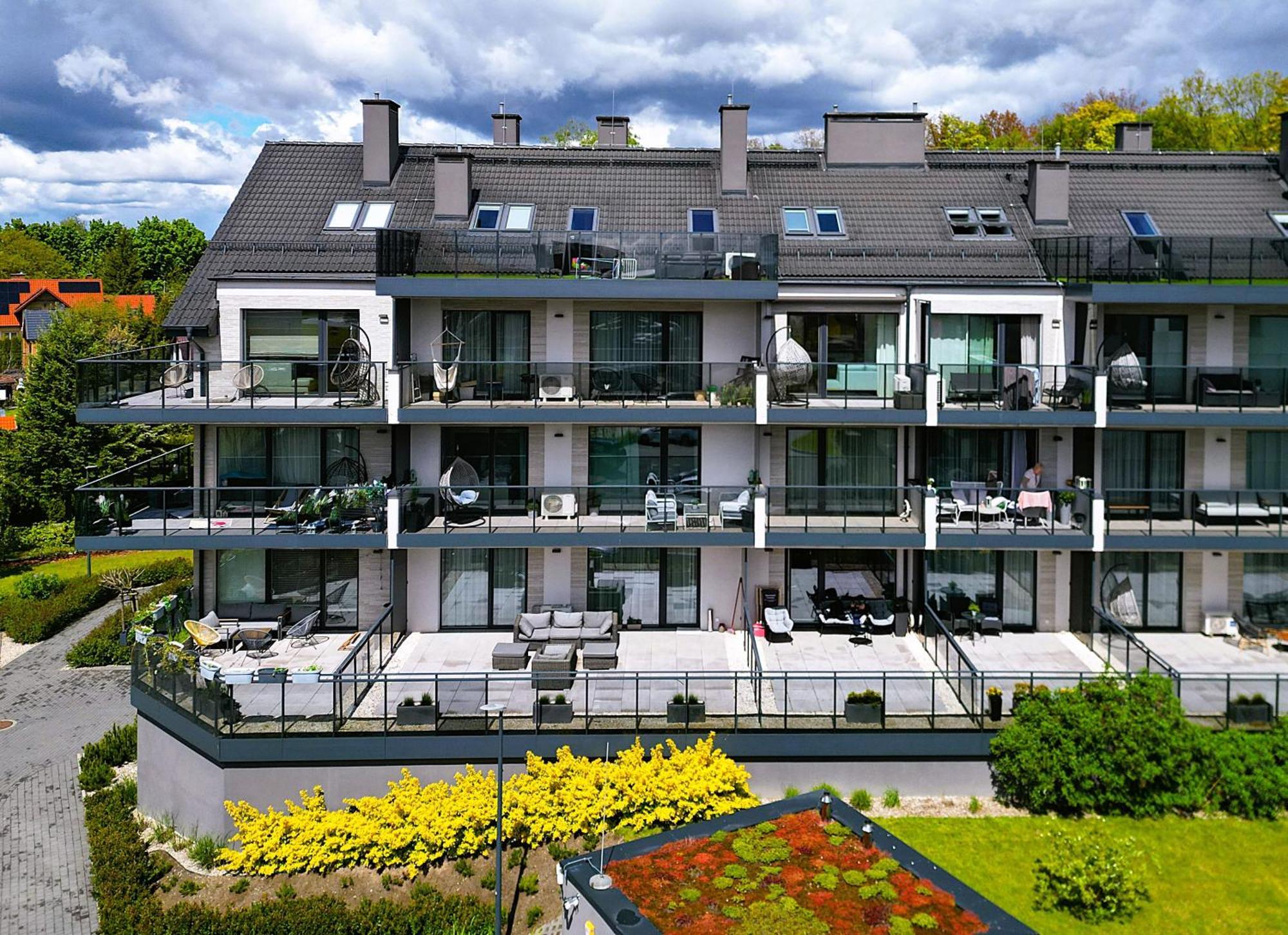 Lake Apart Ostroda - Widok, Przy Plazy, Aquapark, Parking Podziemny, Winda, Netflix Bagian luar foto